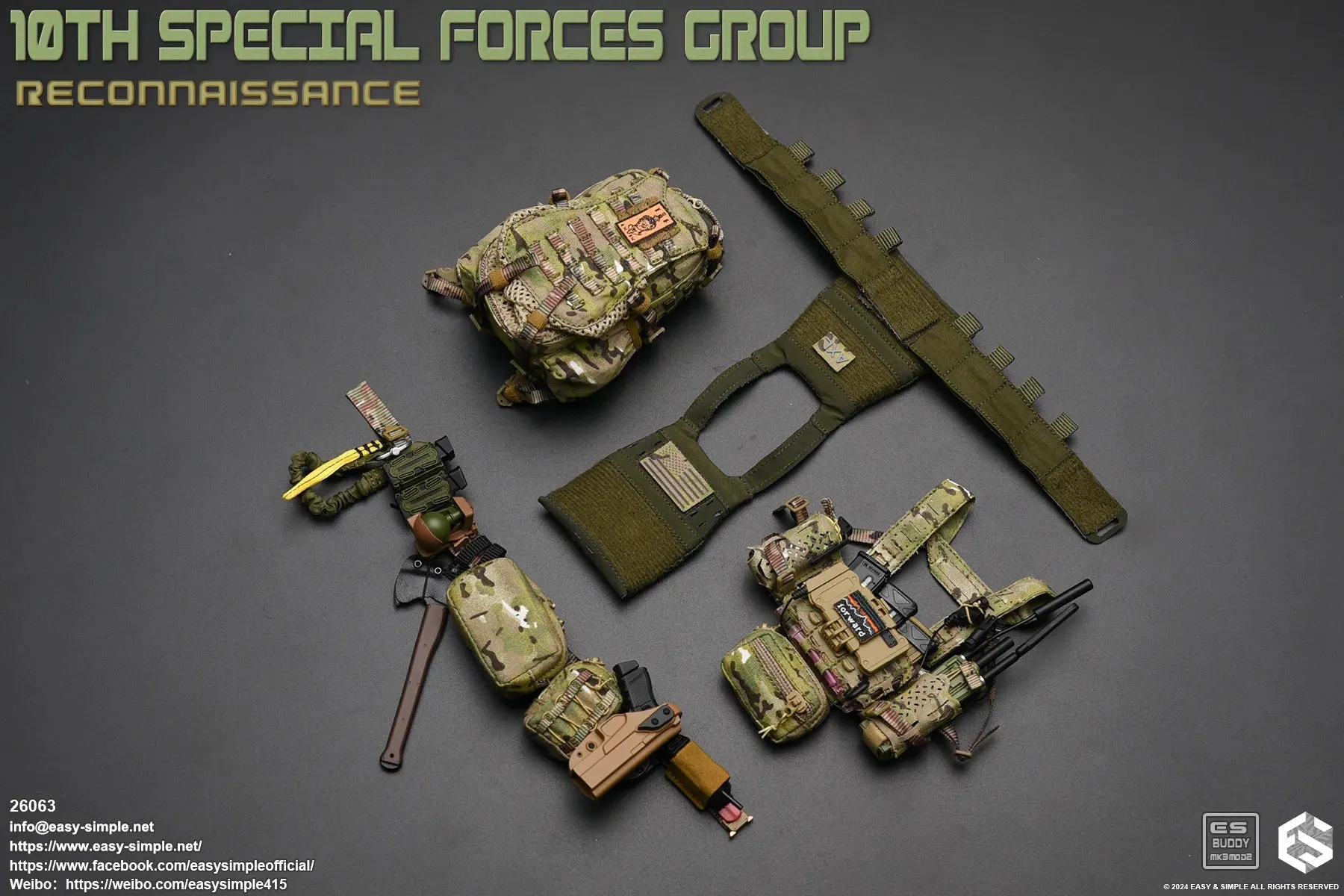 10th Special Forces Group Reconnaissance - MINT IN BOX