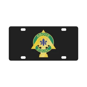 110th Armor Regiment - DUI wo Txt X 300 Classic License Plate