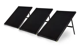 (3) Boulder 100 Solar Panel Mountable Bundle