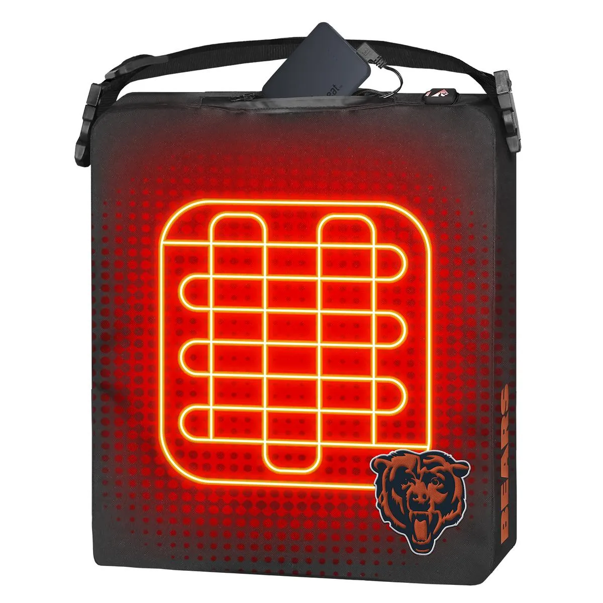 ActionHeat Chicago Bears 5V Battery Heated Seat Cushion