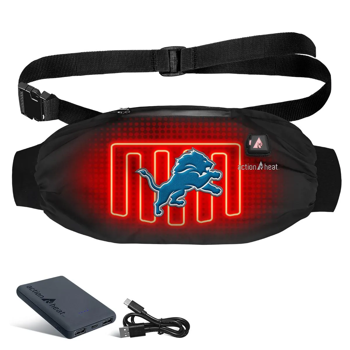 ActionHeat Detroit Lions 5V Battery Heated Hand Muff