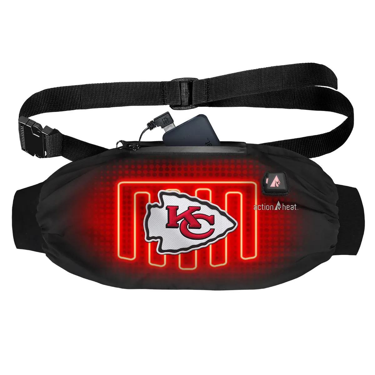 ActionHeat Kansas City Chiefs 5V Battery Heated Hand Muff