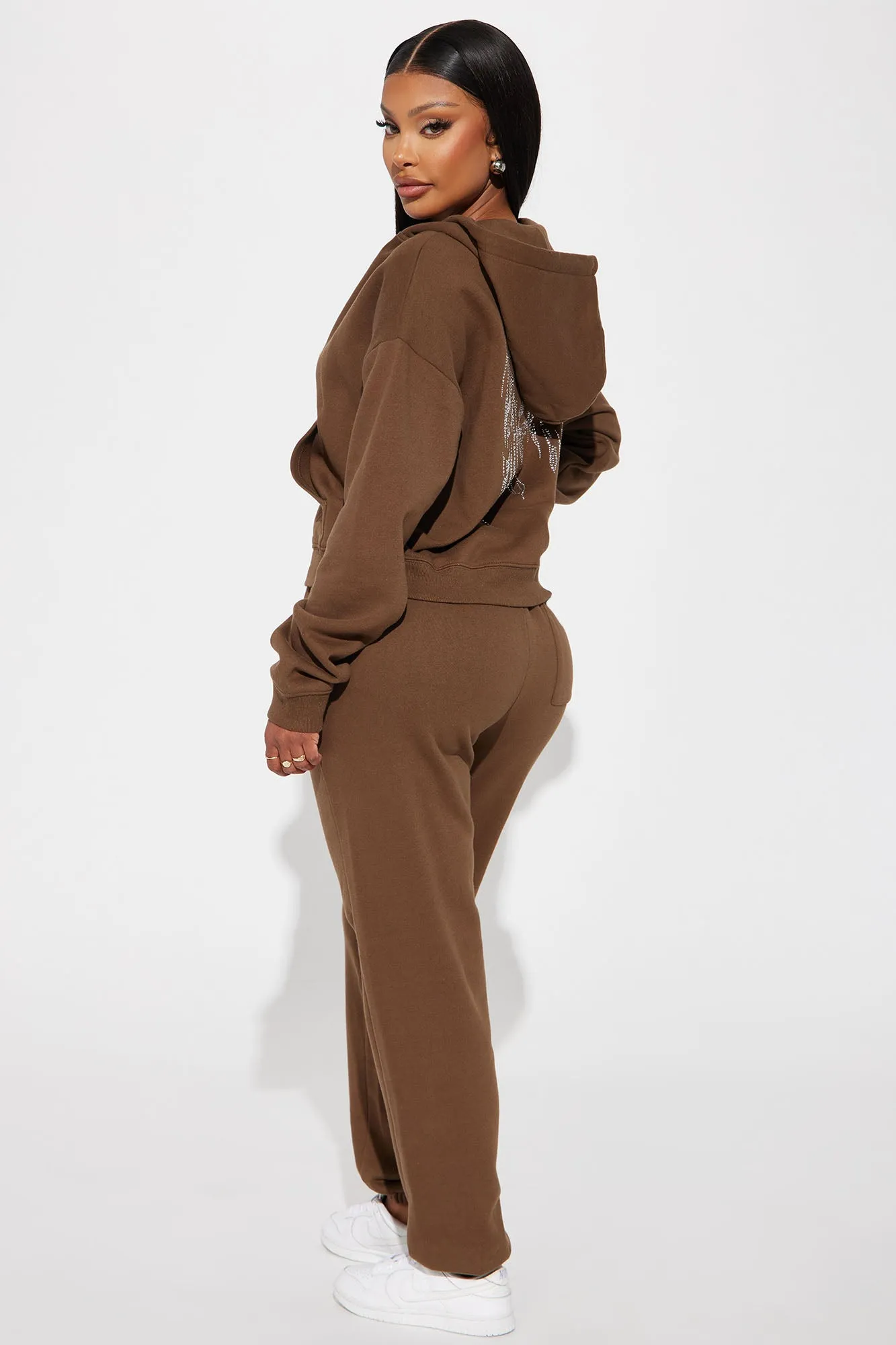 Angel Wings Sweatsuit - Brown