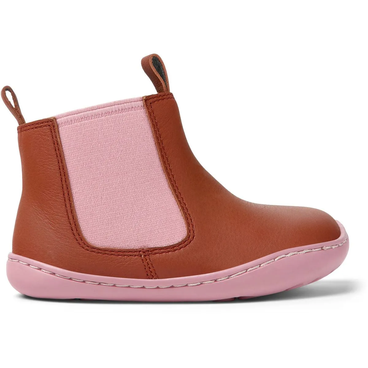 Camper Peu Bottines Rouge Rose