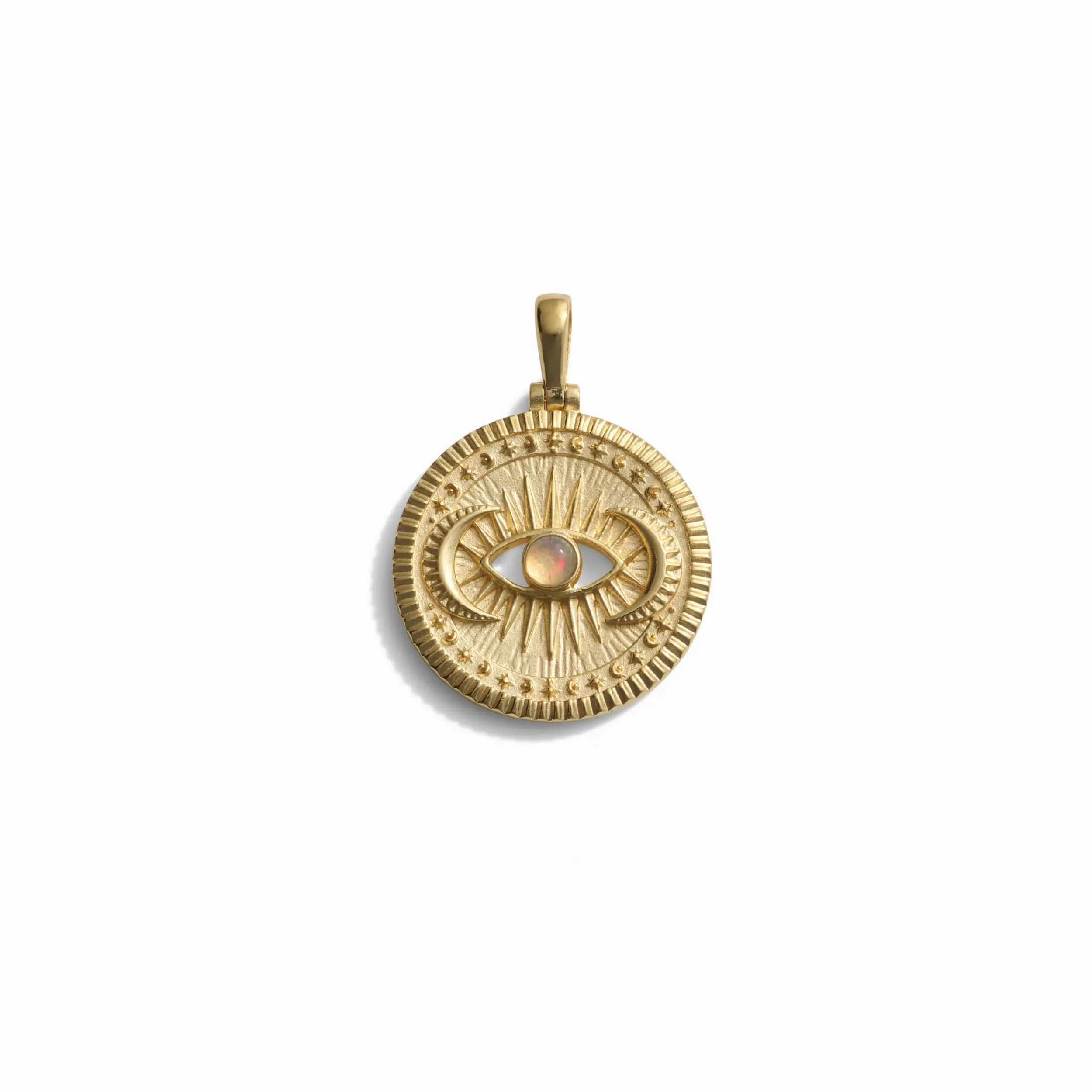 Cosmic Eye Coin Pendant