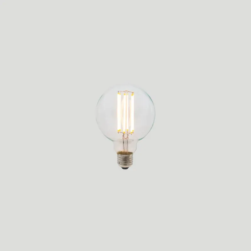 Dimmable E27 LED | G95 | 6W | 2200K