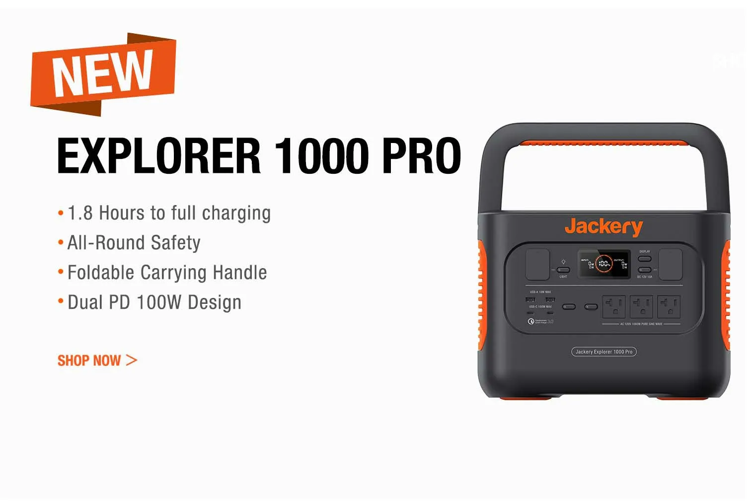 Explorer 1000 Pro Portable Power Station