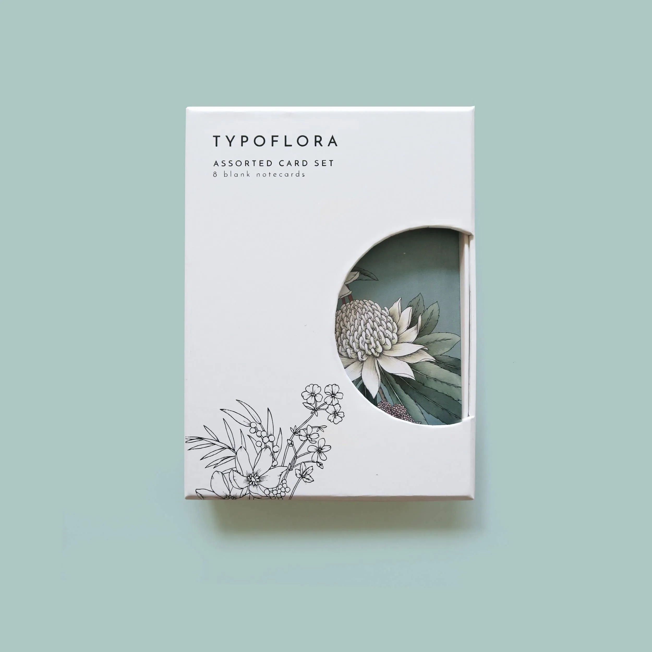 Flora Portraits Boxed Card Set