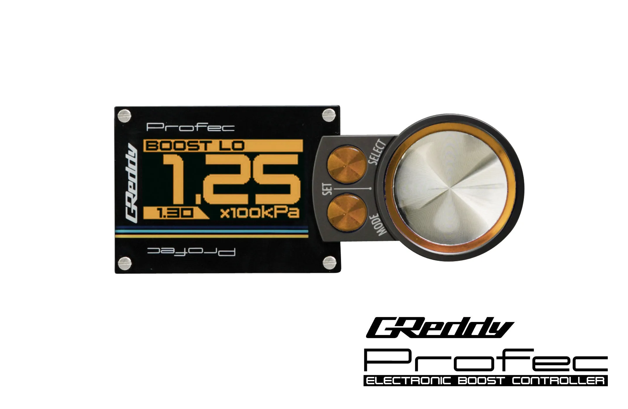 GReddy Profec - Electronic Boost Controller (8-Bar boost reading) Amber (OLED)