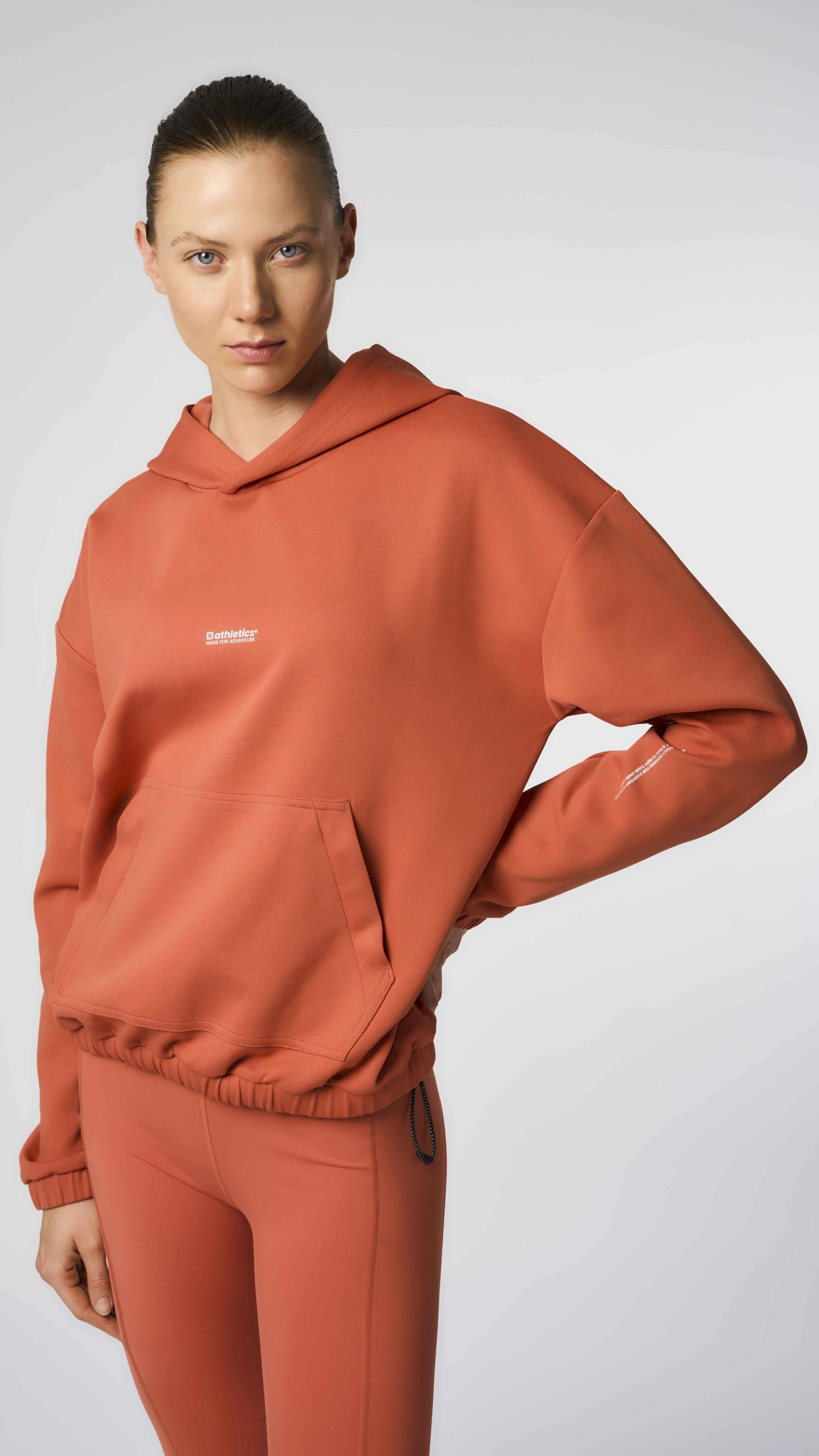 HOODIE TECH VOLCANO RED