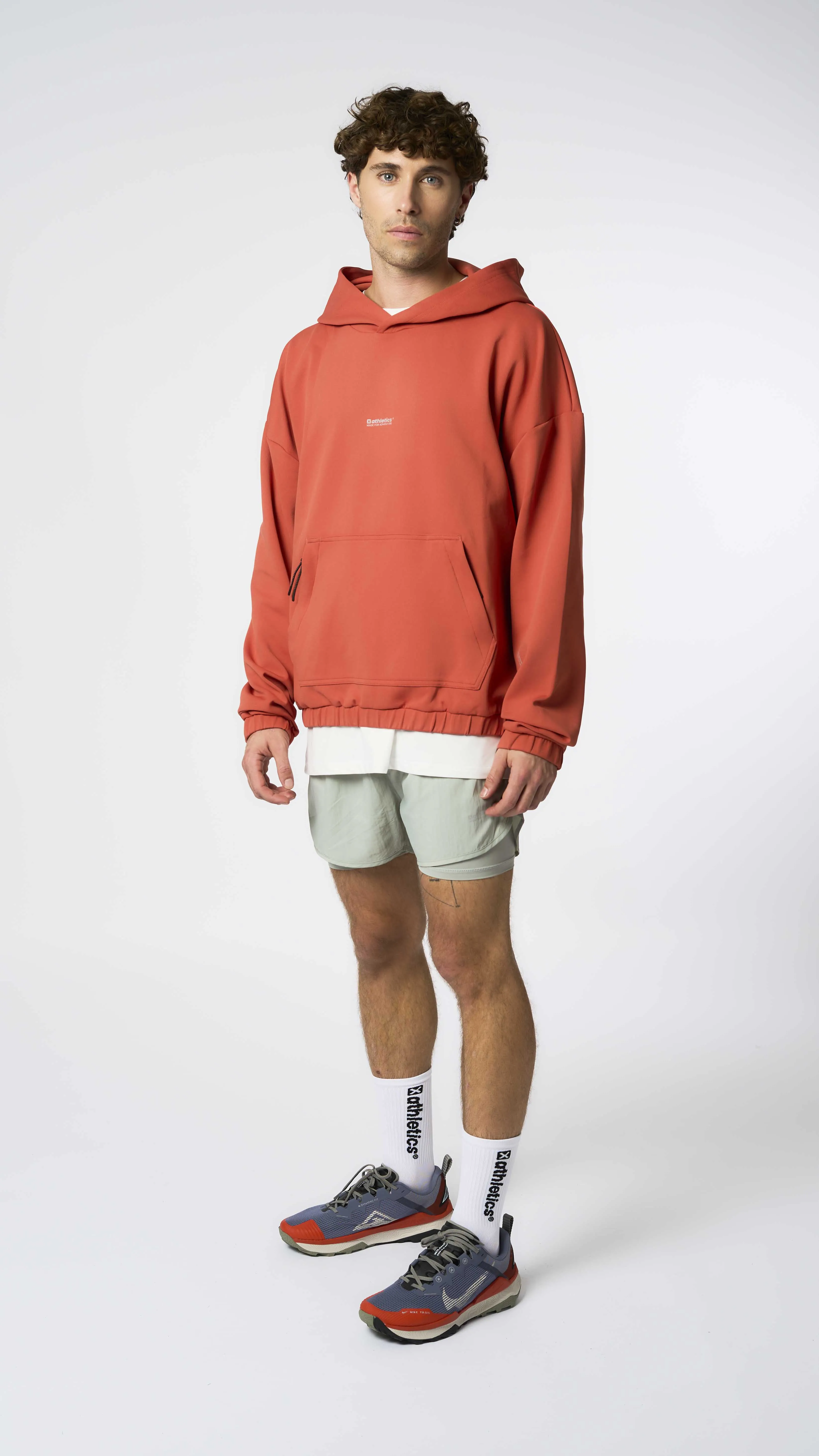 HOODIE TECH VOLCANO RED