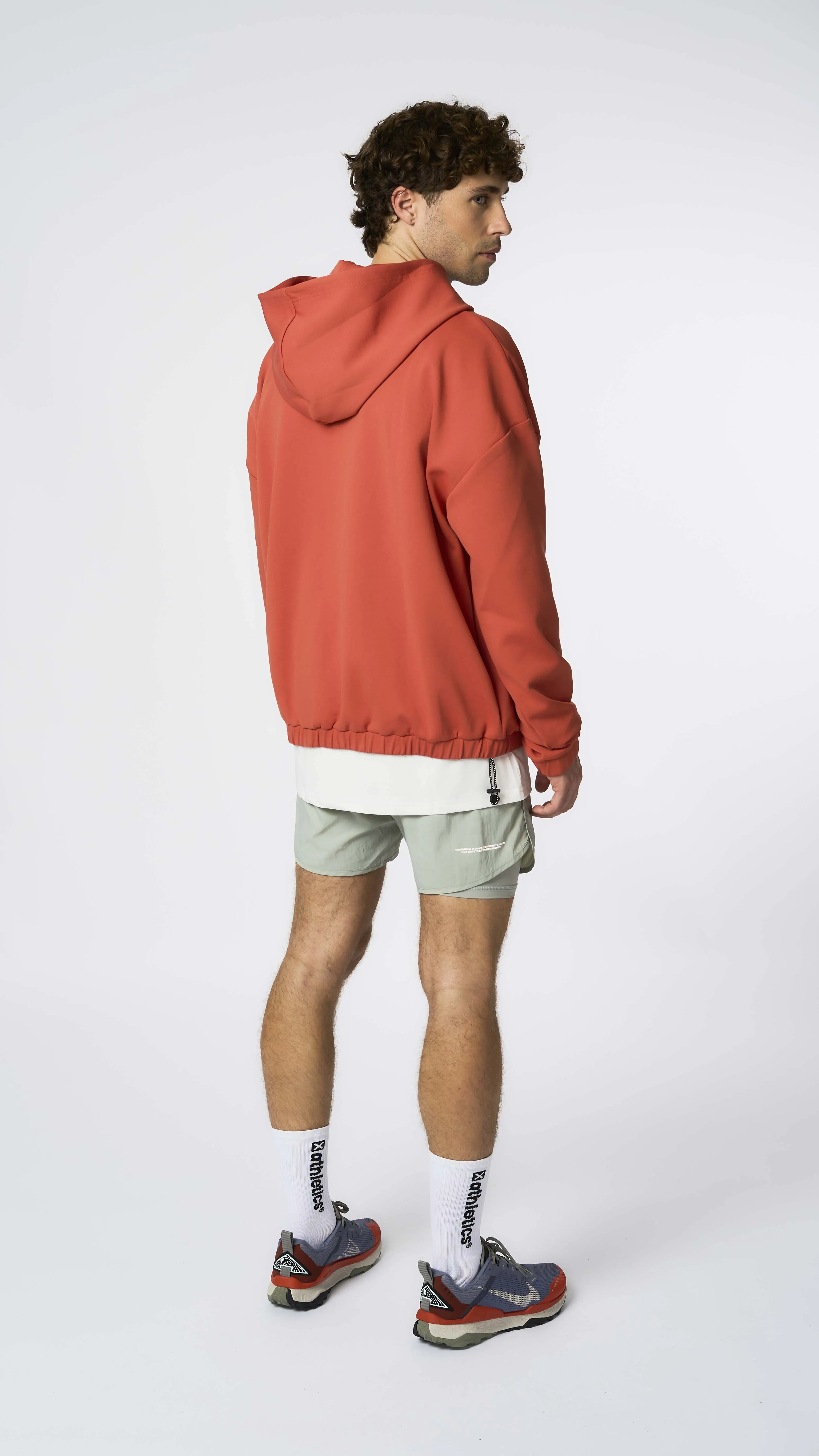 HOODIE TECH VOLCANO RED