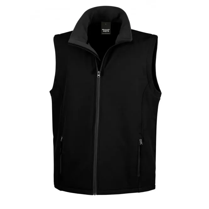 Men's Softshell Bodywarmer with Fringes