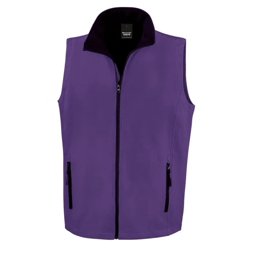 Men's Softshell Bodywarmer with Fringes