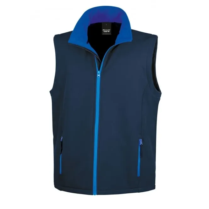 Men's Softshell Bodywarmer with Fringes