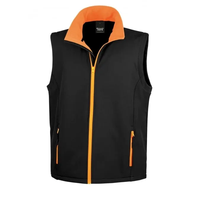 Men's Softshell Bodywarmer with Fringes