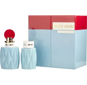 Miu Miu-EDP Spray 3.4 oz & Body Lotion 3.4 oz