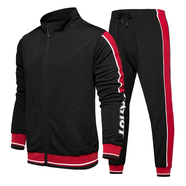 New Men's Tracksuit 2020 Casual Sweat Suits Male Sportswear Winter 2 Piece Sport Suits Set Men Sweatshirts   Pants Streetwear