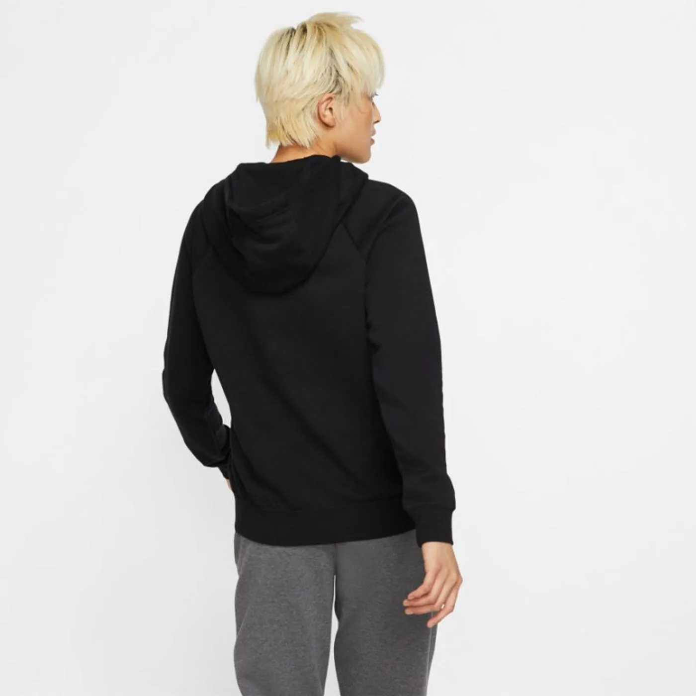 Nike Hoodie Zip Up  Sport Wear Essential Black