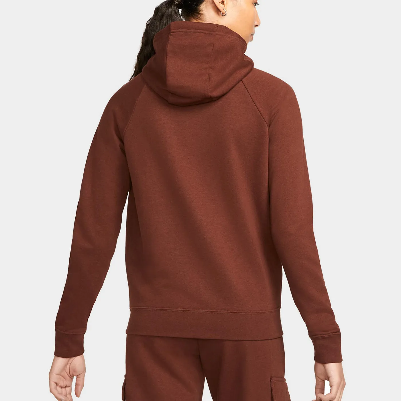 Nike Hoodie Zip Up  Sport Wear Essential Bronce Eclipse