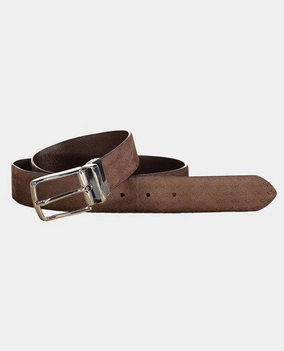 Paul & Shark - Ceinture de cuir reversible petits requins