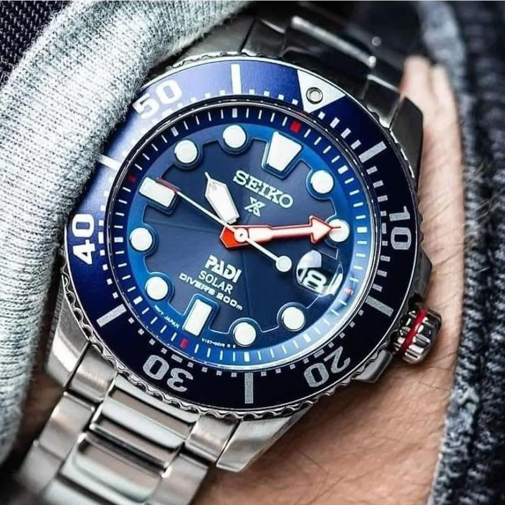 Seiko Men Prospex Padi Solar Watch SNE549P1