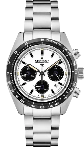 Mens Seiko Prospex Solar Chronograph Watch - High-Performance Timepiece