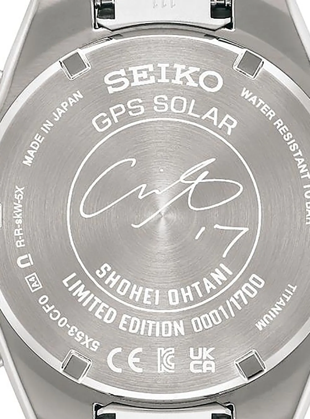 SEIKO Astron Nexter Shohei Ohtani Model SBXC141 Limited Edition GPS Solar Watch - Made in Japan JDM