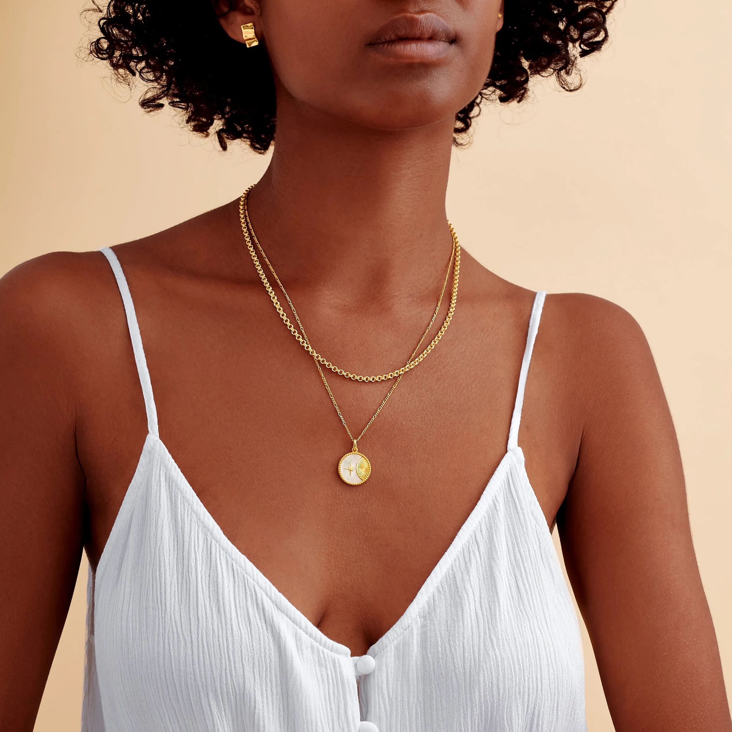 Solar Charm Necklace