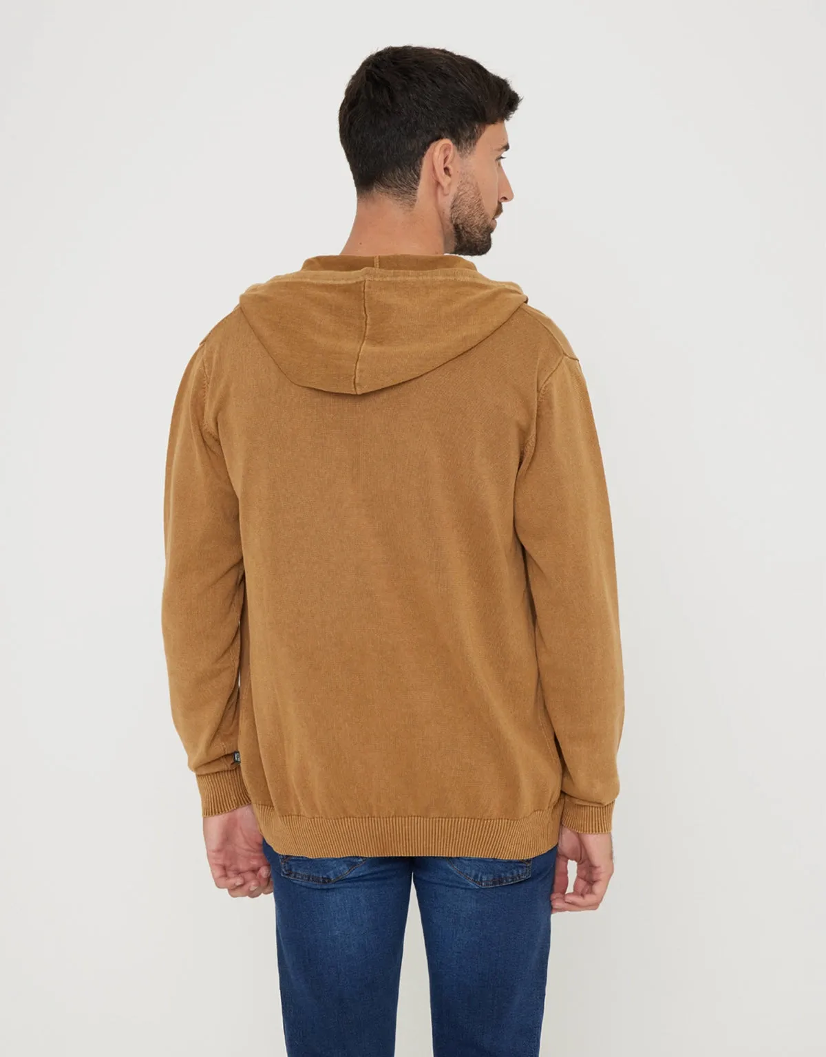 Sudadera con Capucha Camel - Rys