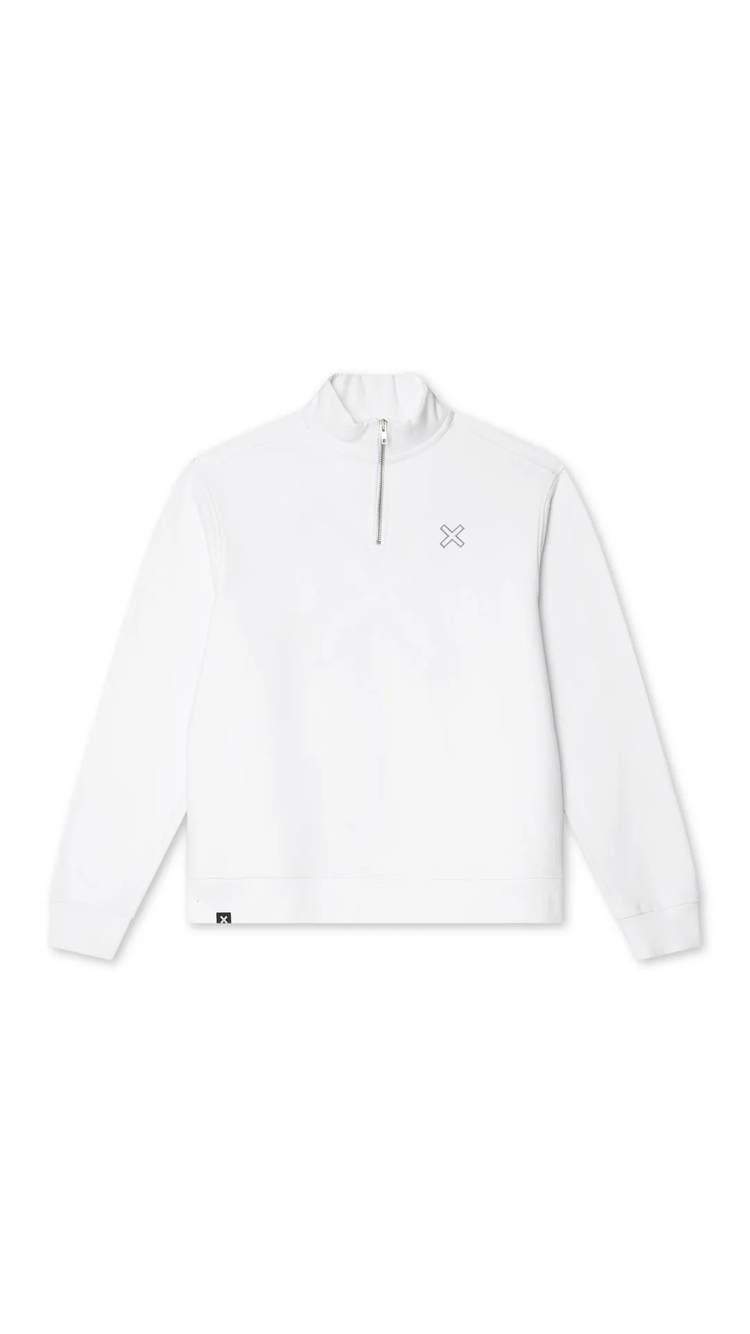 SUDADERA HALF ZIP REEF BLANCA