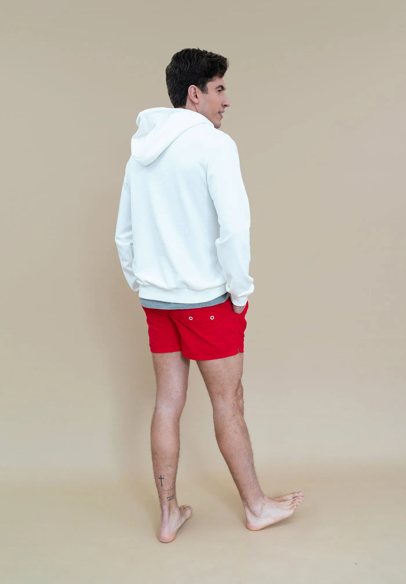 Sudadera Hoodie Pocket Blanco