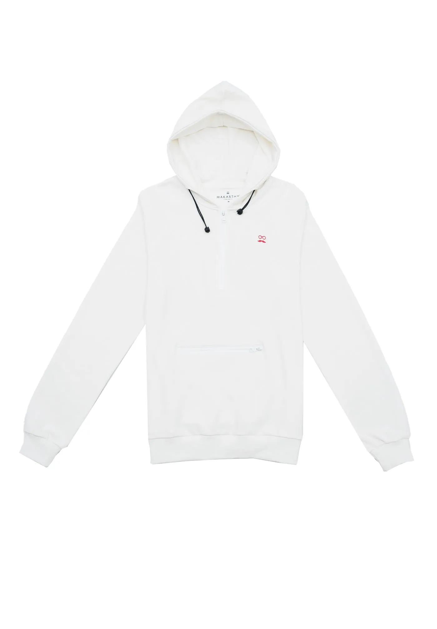 Sudadera Hoodie Pocket Blanco