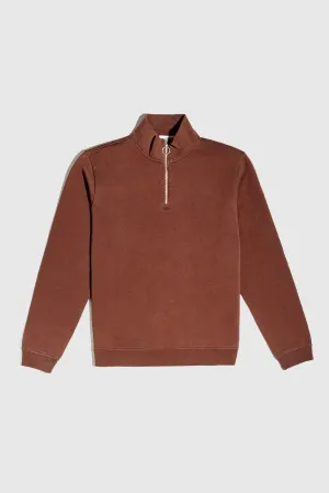 THE SEPIA ZIPPER SWEAT