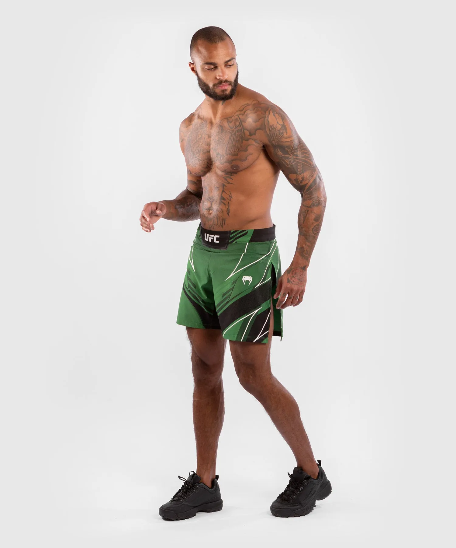 UFC Venum Authentic Fight Night Men's Gladiator Shorts - Green